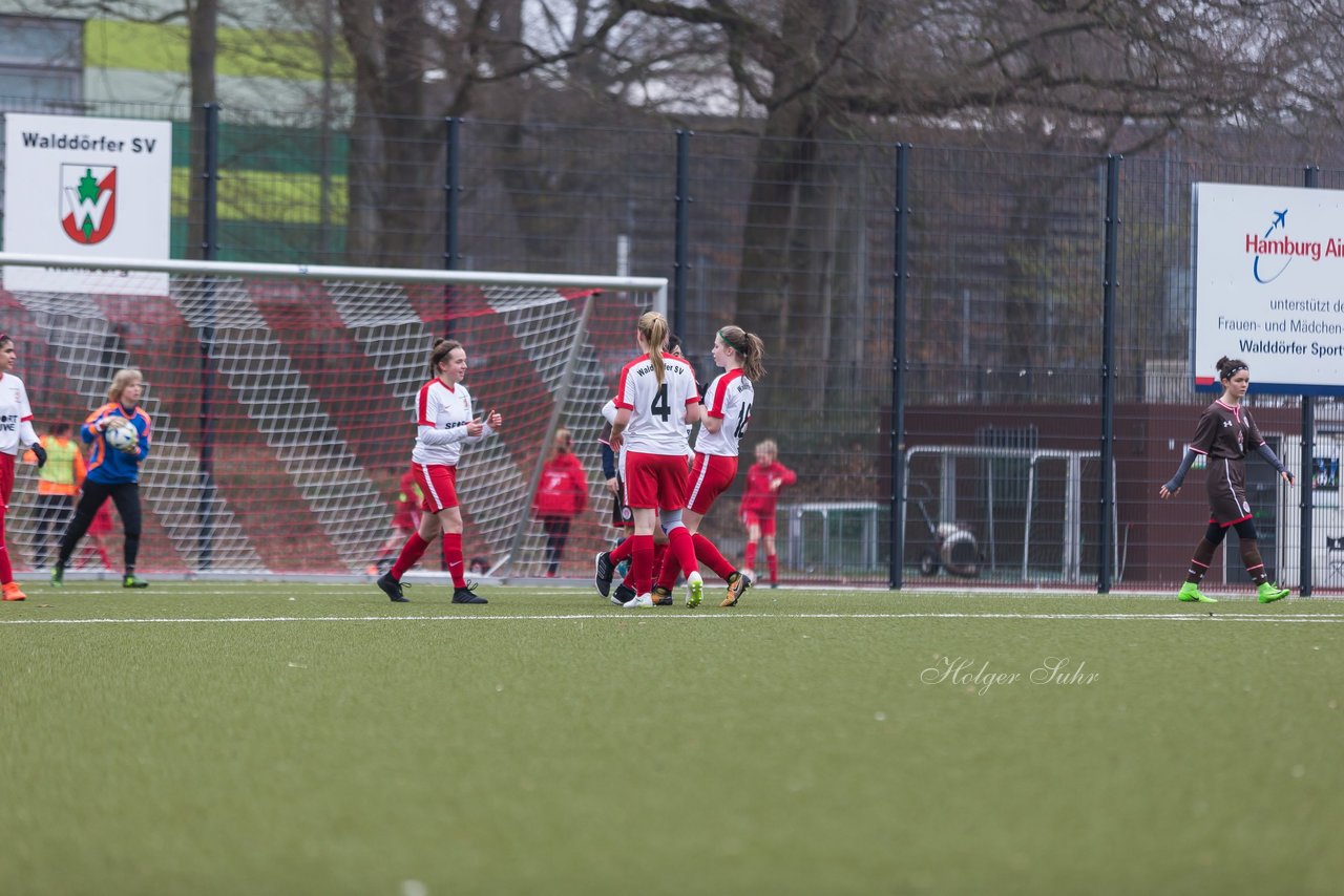 Bild 356 - B-Juniorinnen Walddoerfer - St.Pauli : Ergebnis: 4:1